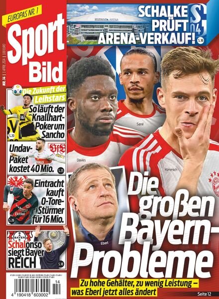 Sport Bild – 3 April 2024 Cover