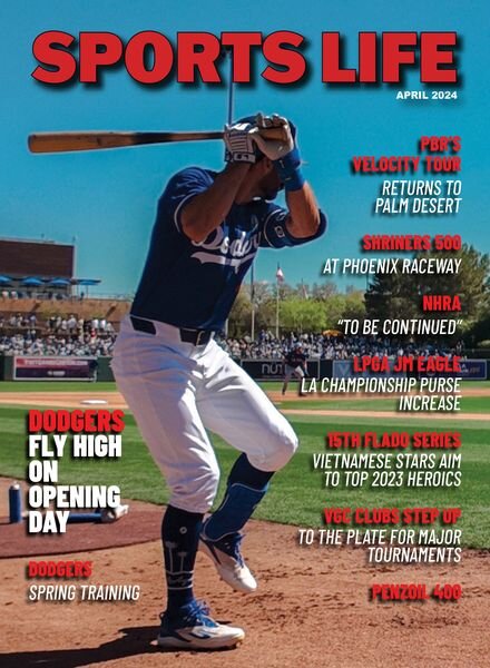 Sports Life Magazine – April 2024 Cover