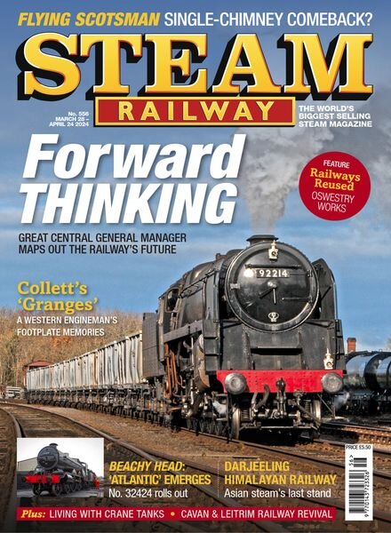 Steam Railway – Issue 556 – March 28 2024 Cover