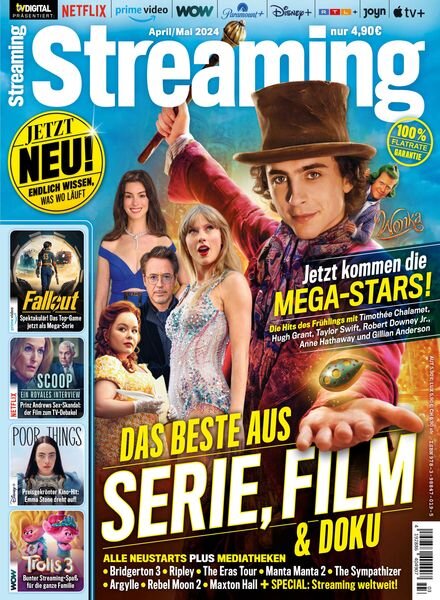 Streaming by TV Digital – April-Mai 2024 Cover