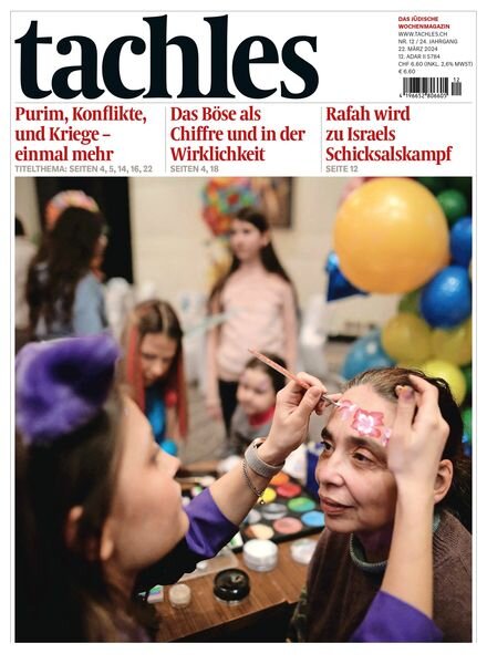 Tachles – 22 Marz 2024 Cover