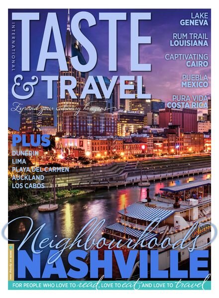 Taste & Travel International – Spring 2024 Cover