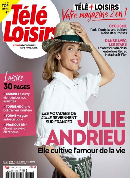 Tele Loisirs – 1 Avril 2024 Cover