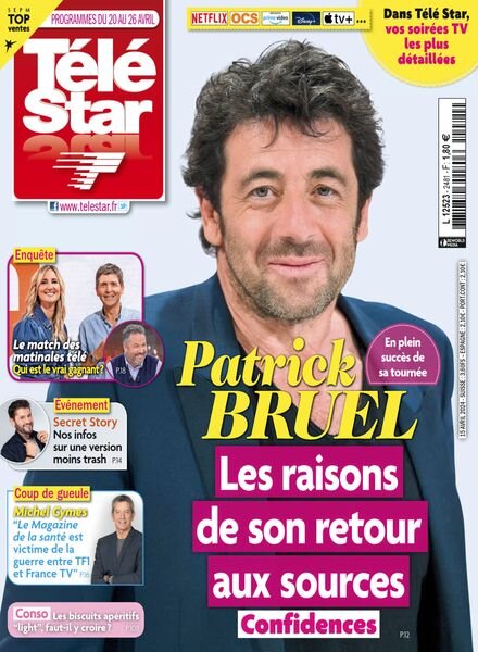 Tele Star – 16 Avril 2024 Cover