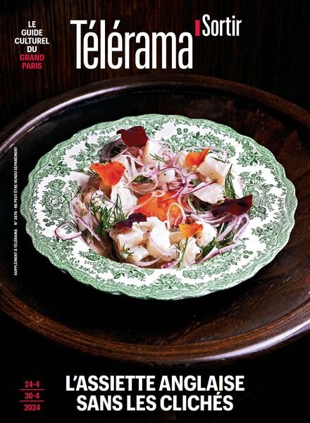 Telerama Sortir – 24 Avril 2024 Cover