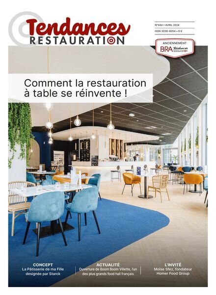 Tendances Restauration – Avril 2024 Cover