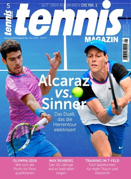 Tennis Magazin – Mai 2024 Cover