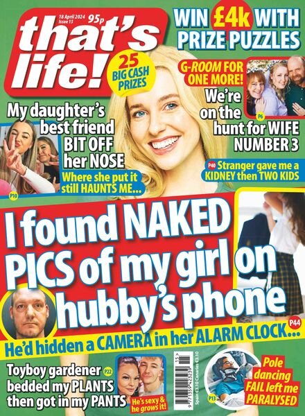 that’s life! UK – 18 April 2024 Cover