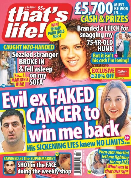 that’s life! UK – 4 April 2024 Cover