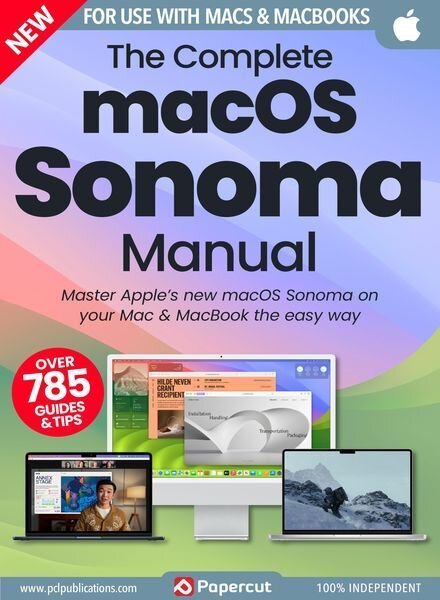 The Complete macOS Sonoma Manual – March 2024 Cover