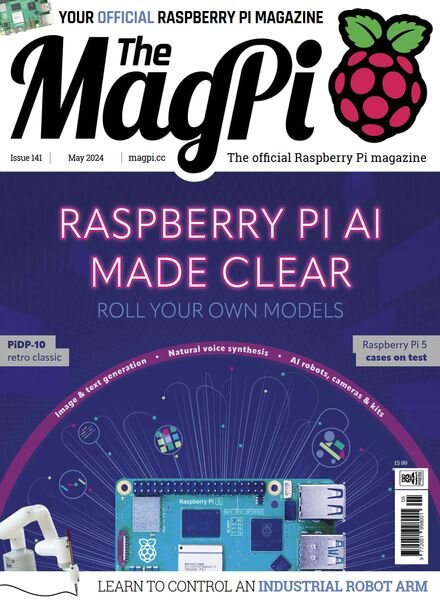 The MagPi – Issue 141 – May 2024 Cover