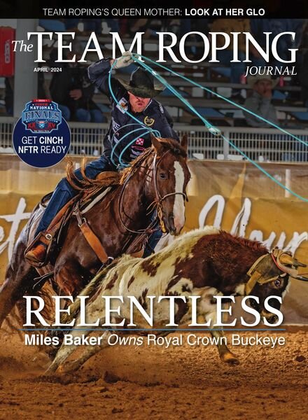The Team Roping Journal – April 2024 Cover