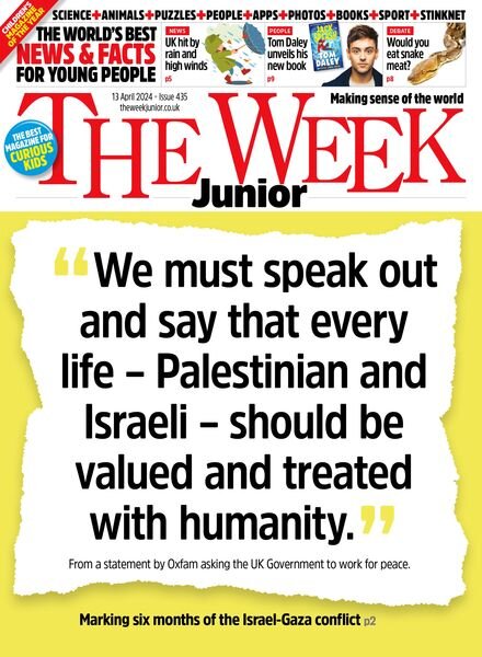 The Week Junior UK – Issue 435 – 13 April 2024 Cover