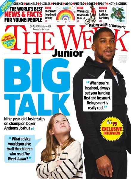 The Week Junior UK – Issue 436 – 20 April 2024 Cover
