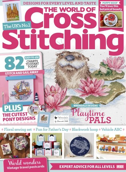 The World of Cross Stitching – June 2024 Cover