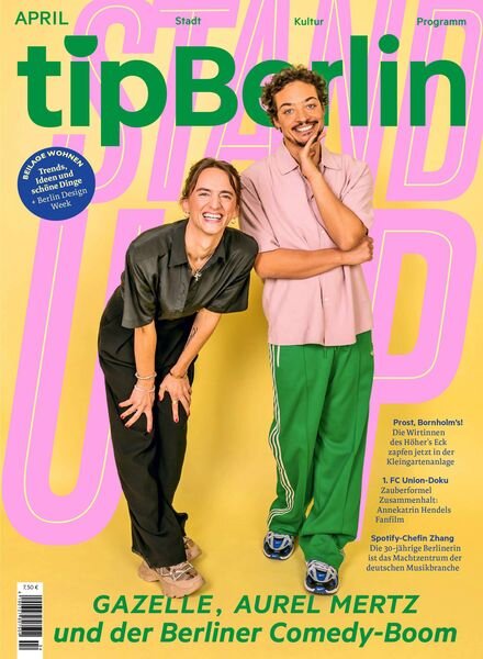 tip Berlin – April 2024 Cover