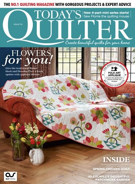 Today’s Quilter – Issue 113 – April 2024 Cover