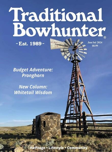 Traditional Bowhunter – June-July 2024 Cover