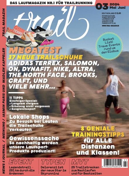 Trail Magazin – Mai-Juni 2024 Cover