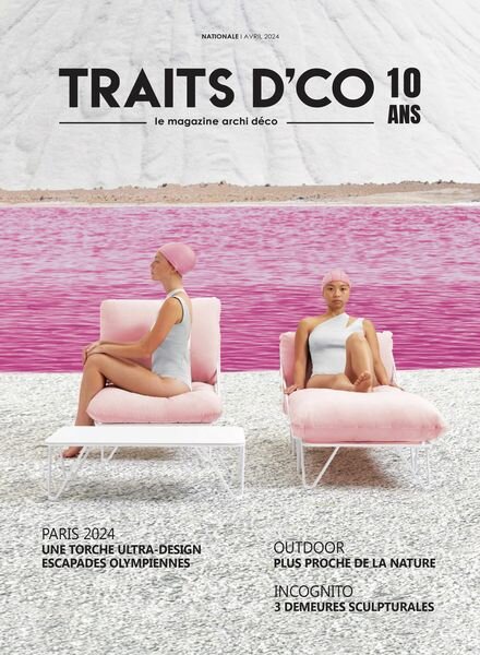 Traits D’co Magazine – Avril 2024 Cover