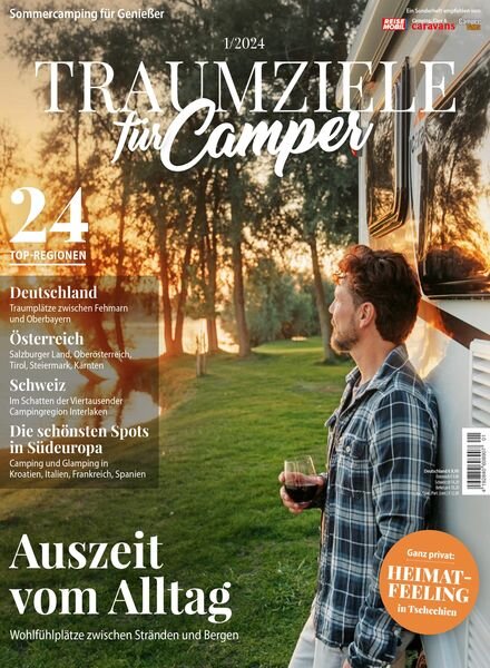 Traumziele fur Camper – Marz 2024 Cover