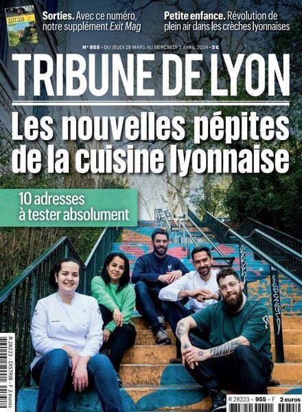 Tribune de Lyon – 28 Mars 2024 Cover