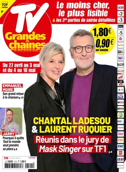 TV Grandes chaines – 27 Avril 2024 Cover