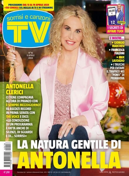 TV Sorrisi e Canzoni – 9 Aprile 2024 Cover