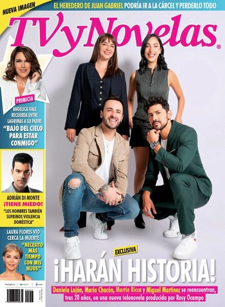 TVyNovelas Mexico – Abril 22 2024 Cover