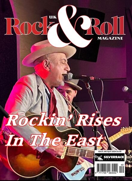UK Rock & Roll Magazine – April 2024 Cover