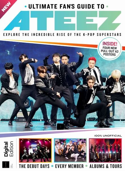 Ultimate Fan’s Guide to ATEEZ – 1st Edition – April 2024 Cover