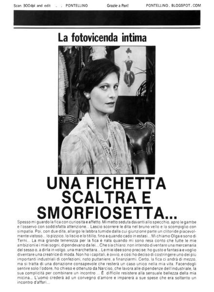 Una fichetta scaltra e smorfiosetta da 8 Fotoromanzi Porno Cover