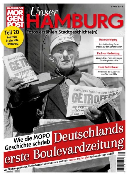 Unser Hamburg – April 2024 Cover