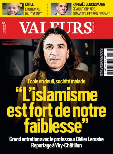 Valeurs Actuelles – 11 Avril 2024 Cover