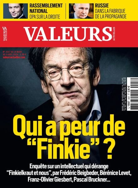Valeurs Actuelles – 28 Mars 2024 Cover