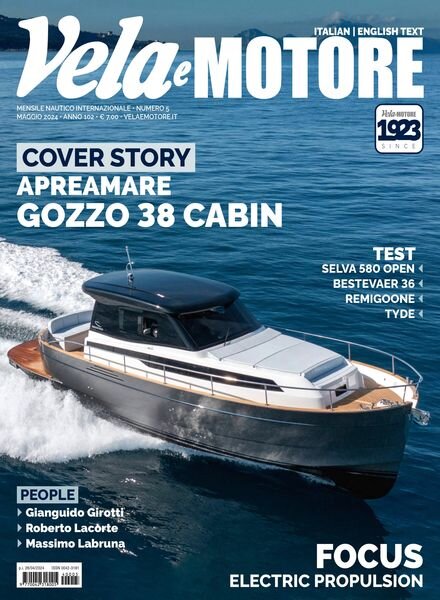 Vela e Motore – Maggio 2024 Cover