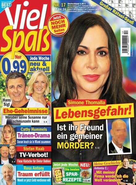 Viel Spass – 17 April 2024 Cover