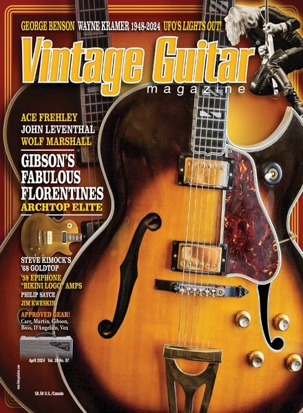 Vintage Guitar – April 2024 Cover