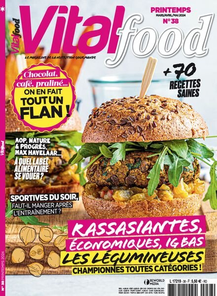 Vital Food – Mars-Avril-Mai 2024 Cover