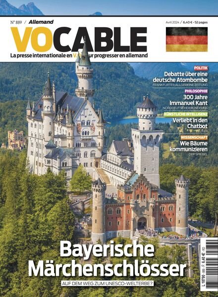 Vocable Allemand – 5 Avril 2024 Cover