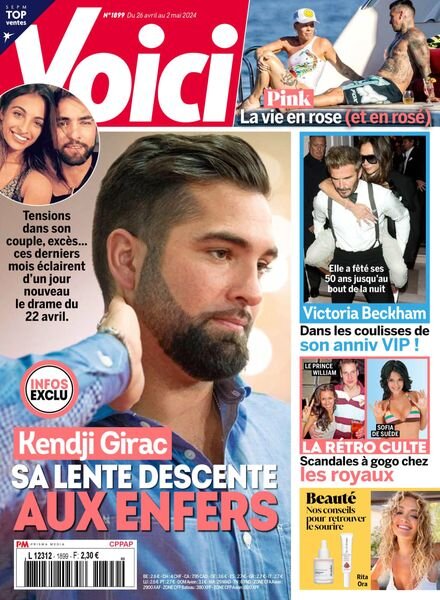 Voici – 26 Avril 2024 Cover