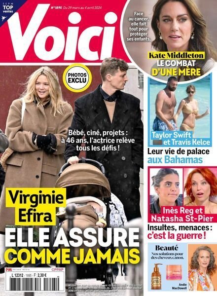 Voici – 29 Mars 2024 Cover