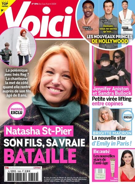 Voici – 5 Avril 2024 Cover