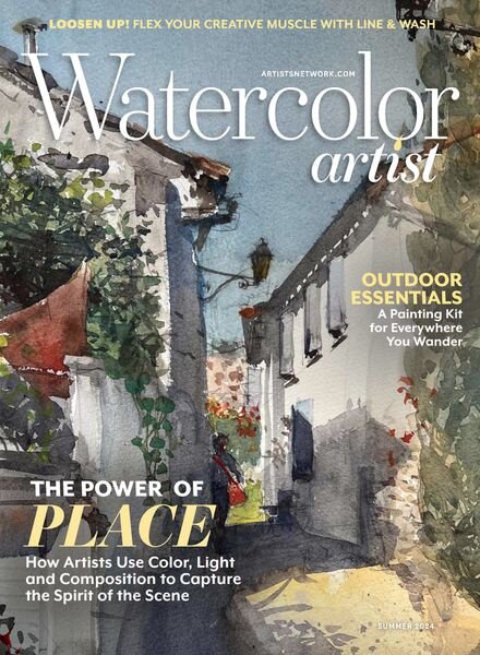 Watercolor Artist – Summer 2024 Cover