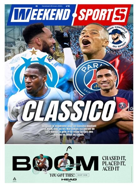 Week-end Sports – 29 Mars 2024 Cover