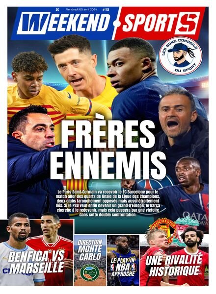 Week-end Sports – 5 Avril 2024 Cover