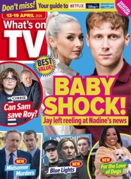 What’s on TV – 13 April 2024