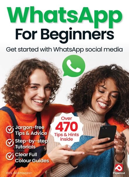 WhatsApp For Beginners – April 2024 Cover