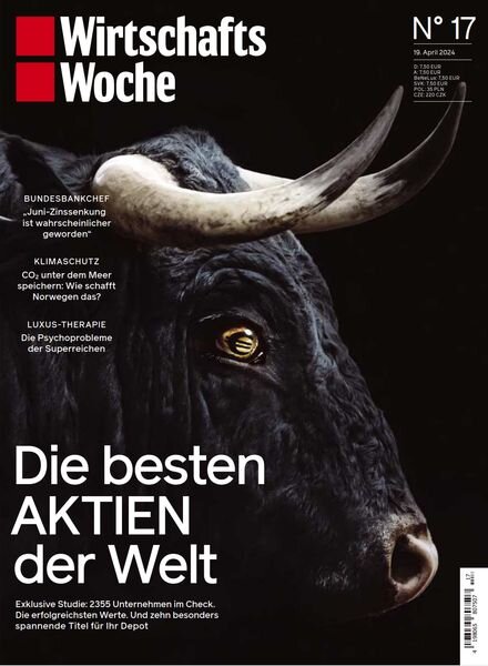 Wirtschaftswoche Magazin – 19 April 2024 Cover