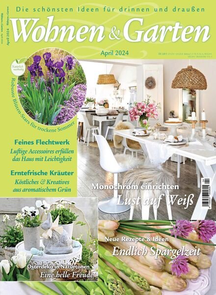 Wohnen & Garten – April 2024 Cover